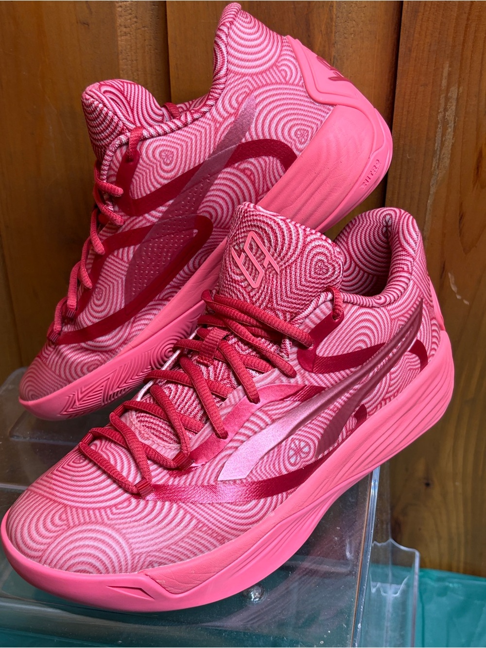 PUMA Stewie 2 Mi Amor Valentine's Day Pink Women's Size 9.5 309852-01 Breanna St